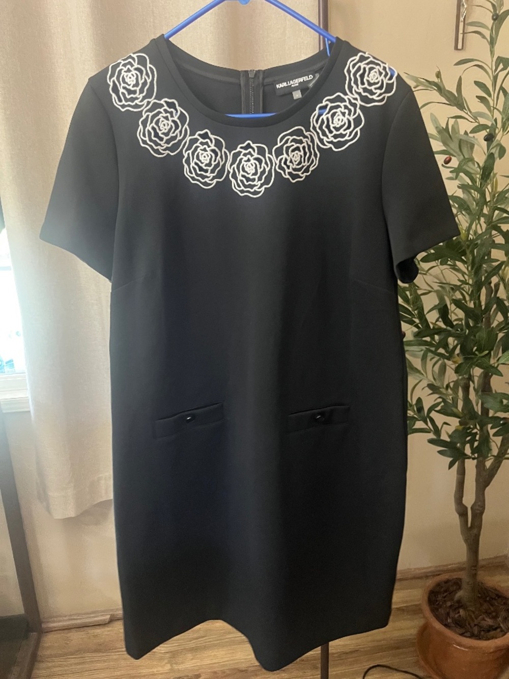 Karl Lagerfeld Paris Short Sleeve Dress